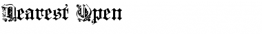 Download Dearest Open Font Download Dearest Open Font