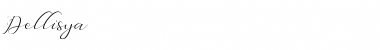 Download Dellisya Free For Personal Use Font