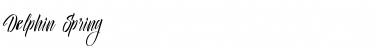 Download Delphin Spring DEMO Font Download Delphin Spring DEMO Font