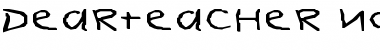 Download DearTeacher-Normal Ex Font Download DearTeacher-Normal Ex Font
