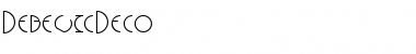 Download DebevicDeco Font