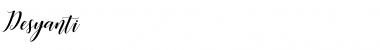 Download Desyanti Font Download Desyanti Font