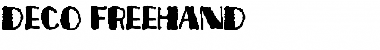 Download Deco Freehand Font Download Deco Freehand Font