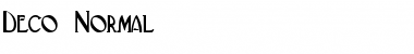 Download Deco Font Download Deco Font