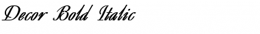 Download Decor Font