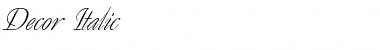 Download Decor Font Download Decor Font
