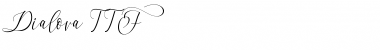 Download Dialova Font Download Dialova Font