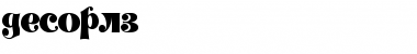 Download Decorlz Font Download Decorlz Font