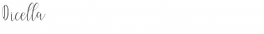 Download Dicella Font