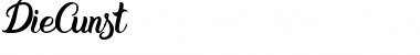 Download DieCunst Font Download DieCunst Font