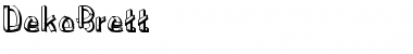 Download DekoBrett Font Download DekoBrett Font