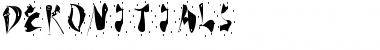 Download DeKonitials Font Download DeKonitials Font