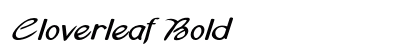 Cloverleaf Bold Preview