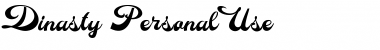 Download Dinasty Personal Use Font Download Dinasty Personal Use Font