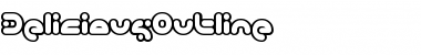 Download DeliciousOutline Font Download DeliciousOutline Font