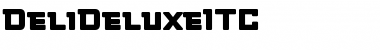 Download DeliDeluxeITC Font Download DeliDeluxeITC Font
