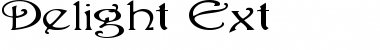 Download Delight Ext Font Download Delight Ext Font