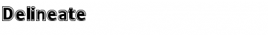Download Delineate Font Download Delineate Font