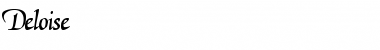 Download Deloise Font Download Deloise Font
