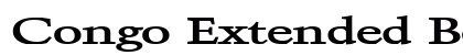 Congo Extended Bold preview