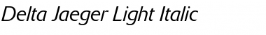 Download Delta Jaeger Font