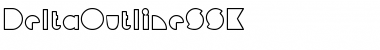 Download DeltaOutlineSSK Font