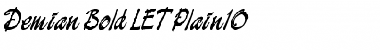 Download Demian Bold LET Font Download Demian Bold LET Font