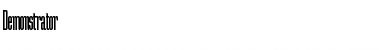 Download Demonstrator Font Download Demonstrator Font