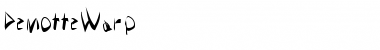 Download DemotteWarp Font Download DemotteWarp Font