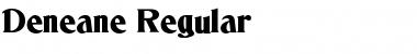 Download Deneane Font Download Deneane Font