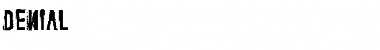 Download DENIAL Font Download DENIAL Font
