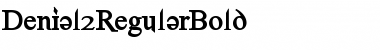 Download Denial2RegularBold Font Download Denial2RegularBold Font