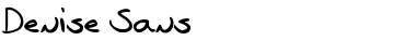 Download Denise Sans Font Download Denise Sans Font