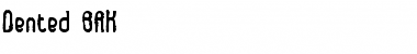 Download Dented BRK Font Download Dented BRK Font