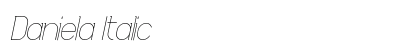 Daniela Italic Preview