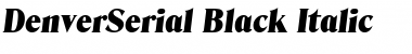 Download DenverSerial-Black Font Download DenverSerial-Black Font