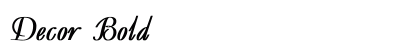 Decor Bold Preview