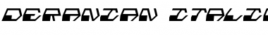 Download Deranian Italic Font Download Deranian Italic Font