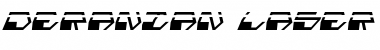Download Deranian Laser Italic Font Download Deranian Laser Italic Font