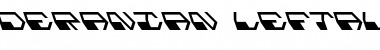 Download Deranian Leftalic Font Download Deranian Leftalic Font
