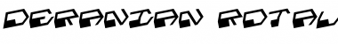 Download Deranian Rotalic Font Download Deranian Rotalic Font
