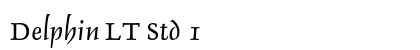 Delphin LT Std 1 preview