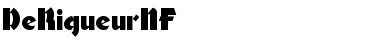 Download DeRigueurNF Font Download DeRigueurNF Font