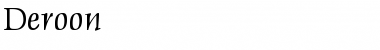 Download Deroon Font Download Deroon Font