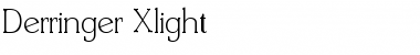 Download Derringer-Xlight Font
