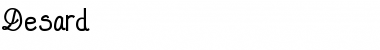 Download Desard Font Download Desard Font