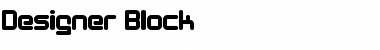 Download Designer Block Font Download Designer Block Font