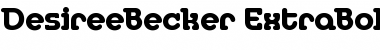Download DesireeBecker-ExtraBold Font Download DesireeBecker-ExtraBold Font
