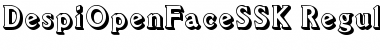 Download DespiOpenFaceSSK Font
