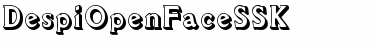 Download DespiOpenFaceSSK Font